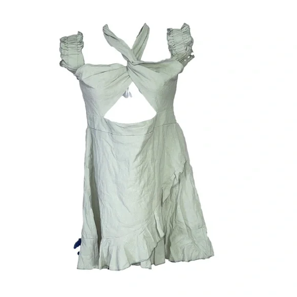 Zaful boho top green XL - Picture 1 of 4